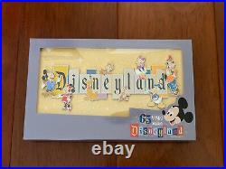Disneyland Marquee 65th Anniversary Boxed Jumbo Pin LE 1000 IN HAND