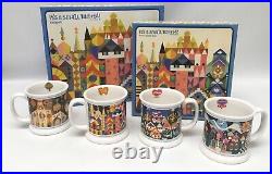 Disneyland Mary Blair It's a Small World Teapot Plate Mug Set NEW