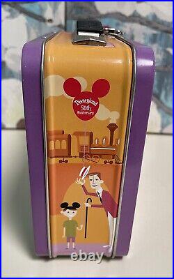 Disneyland Metal Lunch Box 50th Anniversary Limited Edition 1955