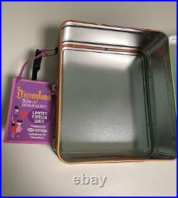 Disneyland Metal Lunch Box 50th Anniversary Limited Edition 1955