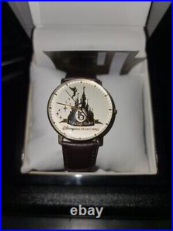 Disneyland Paris 15th Anniversary Watch, Mens. Never Worn. Disney collectible