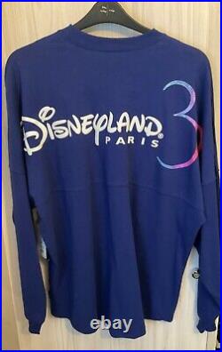 Disneyland Paris 30th Anniversary 30 Years Of Magic Spirit Jersey Bnwt Large