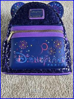 Disneyland Paris 30th Anniversary Loungefly BNWT