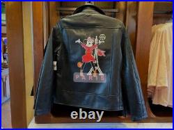 Disneyland Paris 30th Anniversary Minnie Mouse Faux Leather Jacket NEW XL