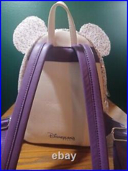 Disneyland Paris Loungefly Mini Backpack 30th Anniversary Limited Edition