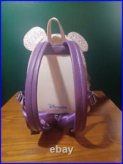 Disneyland Paris Loungefly Mini Backpack 30th Anniversary Limited Edition