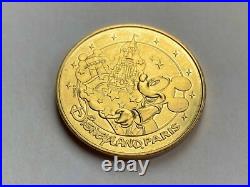Disneyland Paris golden medallion 2022 (30th anniversary of the park)