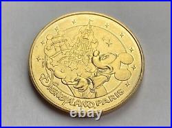 Disneyland Paris golden medallion 2022 (30th anniversary of the park)