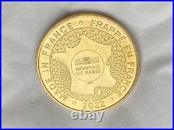 Disneyland Paris golden medallion 2022 (30th anniversary of the park)
