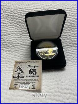 Disneyland Park 65th Anniversary Commemorative Coin Limited Edition #427