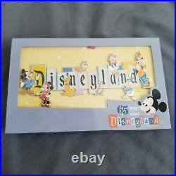Disneyland Park 65th Anniversary Disney Marquee Boxed Jumbo Pin Limited