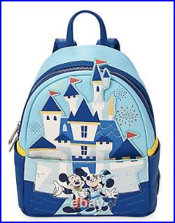 Disneyland Park 65th Anniversary Loungefly Disney Mini Backpack IN HAND