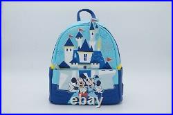 Disneyland Park 65th Anniversary Loungefly Disney Mini Backpack! New! W Tags