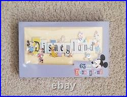 Disneyland Park 65th Anniversary MARQUEE BOXED JUMBO PIN LIMITED SHIPS TODAY