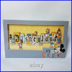 Disneyland Park 65th Anniversary Marquee Boxed Jumbo Pin Limited Edition Gift