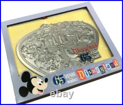 Disneyland Park 65th Anniversary Park Map Limited Edition Boxed Jumbo Pin
