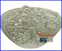 Disneyland Park 65th Anniversary Park Map Limited Edition Boxed Jumbo Pin