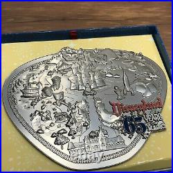 Disneyland Park 65th Anniversary Park Map Limited Edition Boxed Jumbo Pin