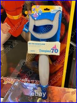 Disneyland Parks 70th Anniversary Key To The City Locked + Enamel Pin Sealed