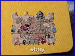 Disneyland Peter Pan 65th Anniversary LR 2018 Neverland Map Mystery Set Pin-Smee