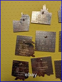 Disneyland Peter Pan 65th Anniversary LR 2018 Neverland Map Mystery Set Pin-Smee