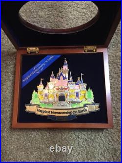 Disneyland Pin 50th Anniversary Sleeping Beauty Castle Jumbo Happiest Home
