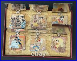 Disneyland Pirates of the Caribbean 50th Anniversary Box Set 6 Pins LE 500 2017