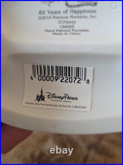 Disneyland Precious Moments 60 Years Of Happiness 60th Anniversary Figure No Box
