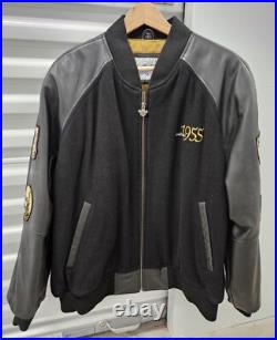 Disneyland Resort 50th Anniversary Bomber Jacket Leather Size L