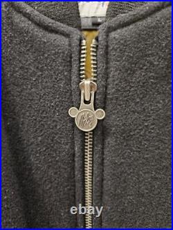 Disneyland Resort 50th Anniversary Bomber Jacket Leather Size L Disneyland Resort 50th Anniversary Bomber Jacket Leather Size L