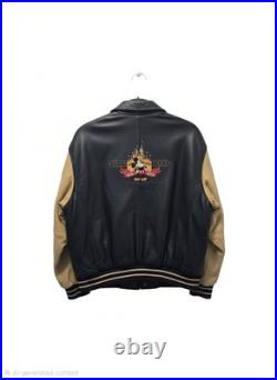 Disneyland Resort 50th Anniversary Leather Jacket 2XL NWT Magical Memories Rare