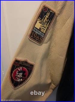 Disneyland Resort 50th Anniversary Leather Jacket 2XL NWT Magical Memories Rare