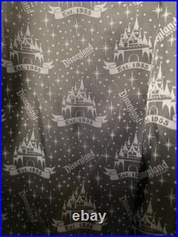 Disneyland Resort 50th Anniversary Leather Jacket Mickey Mouse Black Beige S