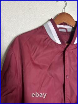 Disneyland Resort 55th Anniversary Satin Bomber Jacket Maroon Mens Medium Disneyland Resort 55th Anniversary Satin Bomber Jacket Maroon Mens Medium