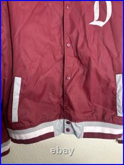 Disneyland Resort 55th Anniversary Satin Bomber Jacket Maroon Mens Medium Disneyland Resort 55th Anniversary Satin Bomber Jacket Maroon Mens Medium
