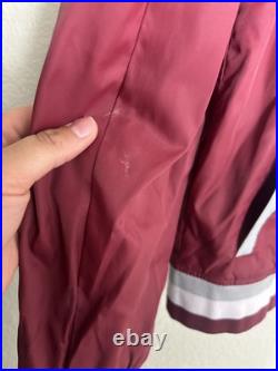 Disneyland Resort 55th Anniversary Satin Bomber Jacket Maroon Mens Medium Disneyland Resort 55th Anniversary Satin Bomber Jacket Maroon Mens Medium