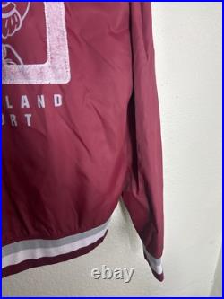 Disneyland Resort 55th Anniversary Satin Bomber Jacket Maroon Mens Medium Disneyland Resort 55th Anniversary Satin Bomber Jacket Maroon Mens Medium