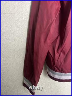 Disneyland Resort 55th Anniversary Satin Bomber Jacket Maroon Mens Medium Disneyland Resort 55th Anniversary Satin Bomber Jacket Maroon Mens Medium
