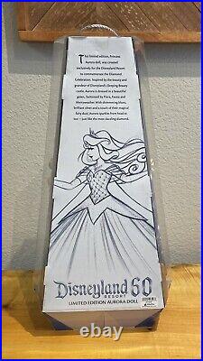 Disneyland Resort 60th Anniversary Limited Edition Aurora (Sleeping Beauty) Doll