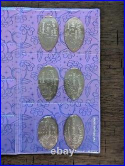 Disneyland Resort 60th Anniversary Pressed Coin Set of 39 in Pixie Book