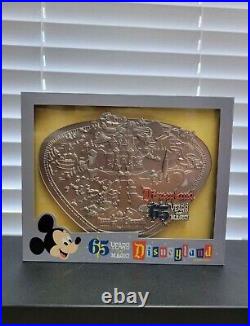 Disneyland Resort 65th Anniversary Park Map Exclusive Limited Edition 1500