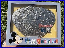 Disneyland Resort 65th Anniversary Park Map Limited Edition 1500 Jumpo Pin + Box