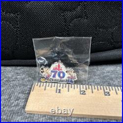 Disneyland Resort 70th Anniversary Bundle Backpack, Pin & Mickey T-Shirt L NEW