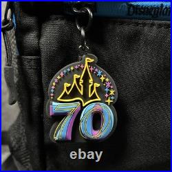 Disneyland Resort 70th Anniversary Bundle Backpack, Pin & Mickey T-Shirt L NEW