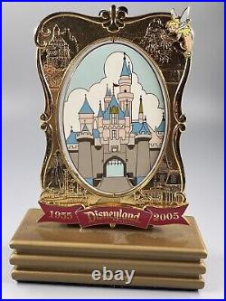 Disneyland Resort Celebrating, 50 Years Anniversary 2005 Castle Jumbo Pin Magica