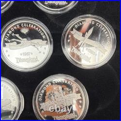 Disneyland Resort Diamond Celebration Coin Set 60th anniversary Display&coins