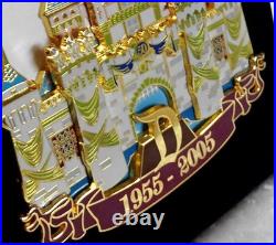 Disneyland Resort Limited Edition 3-D Jumbo Pin Cast Exclusive 50th Anniversary
