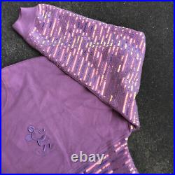 Disneyland Resort Pink Sequined Spirit Jersey Sweater 50th Anniversary Medium