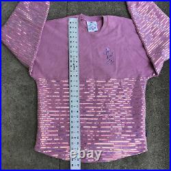 Disneyland Resort Pink Sequined Spirit Jersey Sweater 50th Anniversary Medium