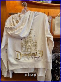 Disneyland Resort Vault 70th anniversary Zip Up Hoodie Size XL New
